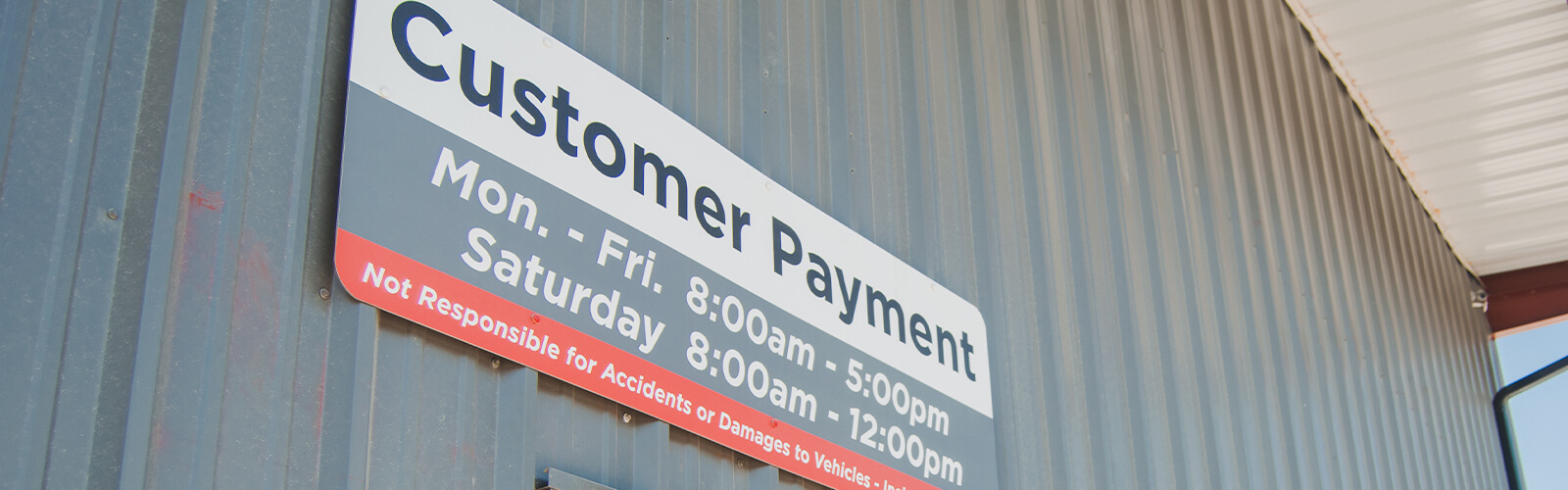 Metal Source Customer Payment Building